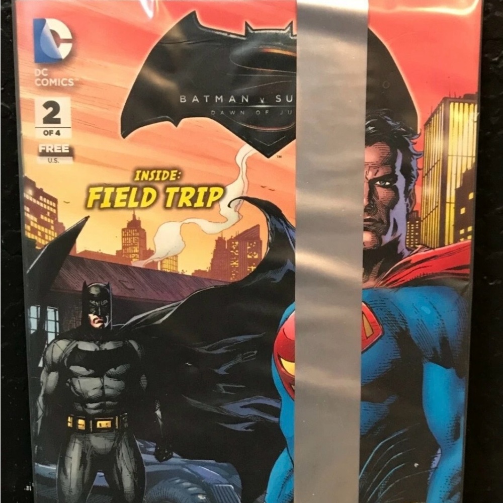 Batman V Superman Comic Poster - image 2